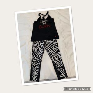 Nike Capri Leggings and Tank